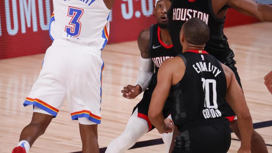 El bloqueo de Harden que dio triunfo a los Rockets