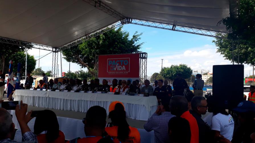 Inició hoy “Operativo Navidad Segura, un Pacto por la Vida”