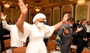 Proclaman a Dominicana como naci&oacute;n de Dios durante un acto en el Palacio Nacional