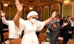 Proclaman a Dominicana como nación de Dios durante un acto en el Palacio Nacional