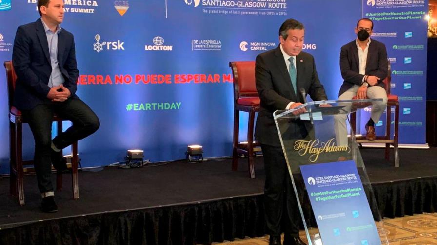 Jorge Mera dice en Washington que RD trabaja para la neutralidad del carbono