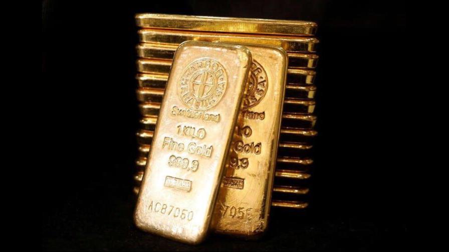 El oro se coloca a 1,717,97 dólares por onza