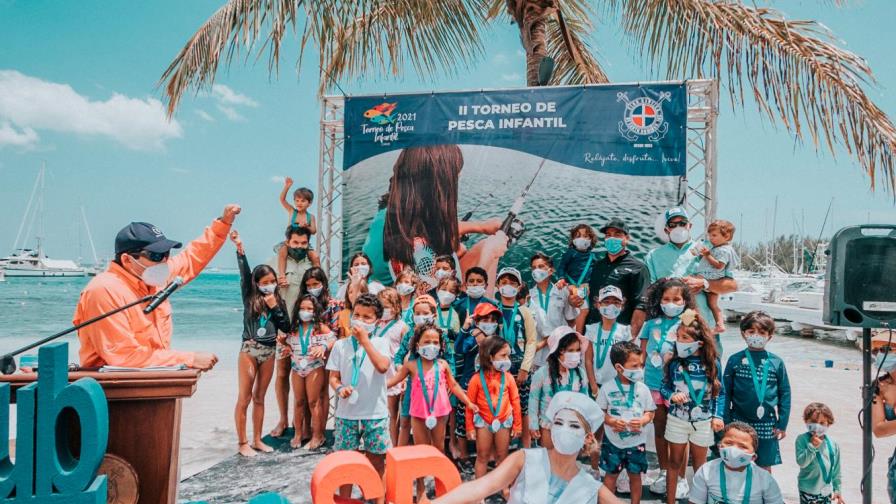 Náutico de Santo Domingo celebra II Torneo de Pesca Infantil 