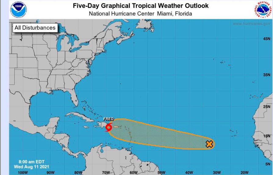 Otra potencial depresión tropical amenazaría a la República Dominicana
