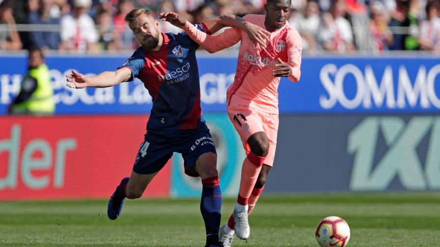 Barcelona, sin Messi, empata 0-0 con Huesca