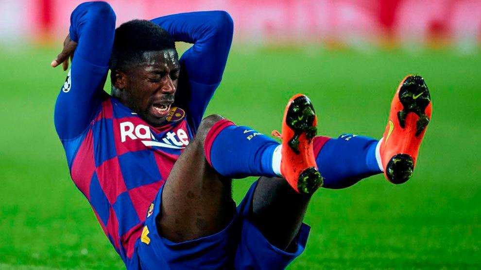 Ousmane Dembélé estará unos seis meses de baja y se perderá la Eurocopa-2020 