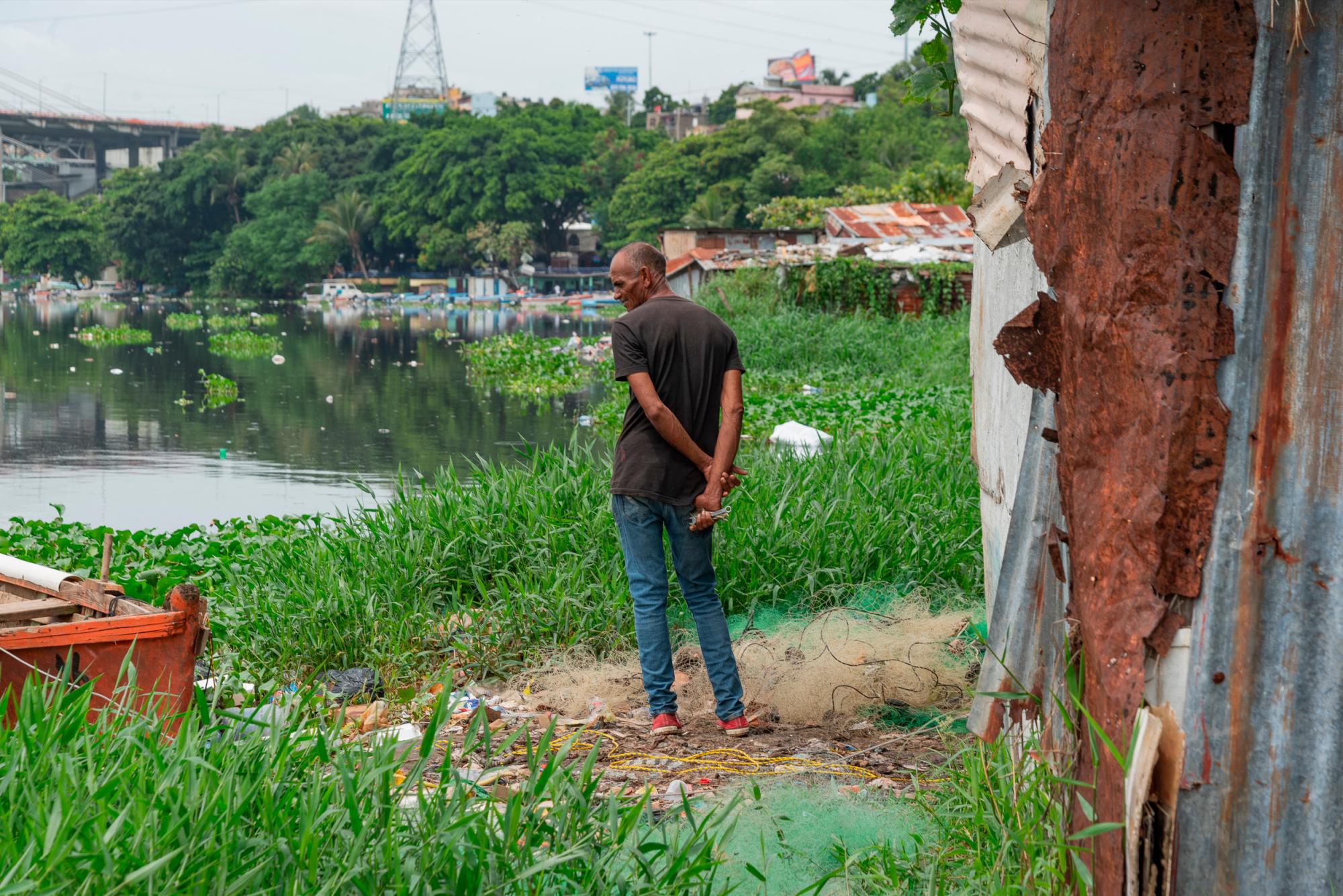 La gente espera hasta el último momento para salir.