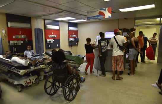 Pacientes heridos abarrotan hospital Ney Arias Lora y el Darío Contreras