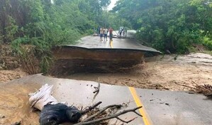 Video | Lluvias dejan incomunicada al municipio de Padre Las Casas