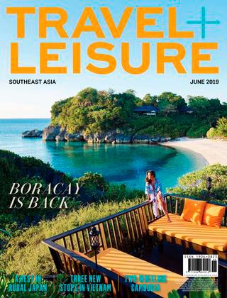 Portada de revista “Travel + Leisure” 