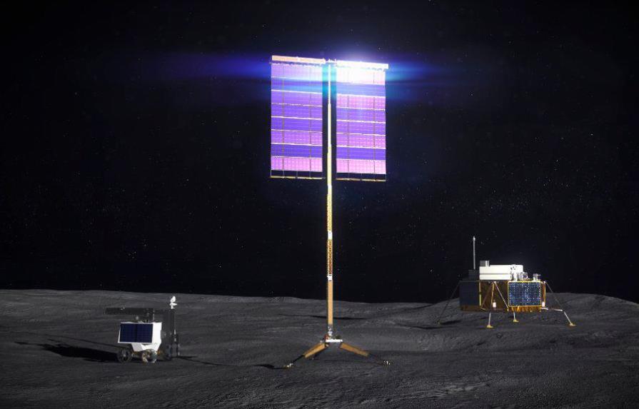 La NASA busca generar energía con paneles solares en la Luna