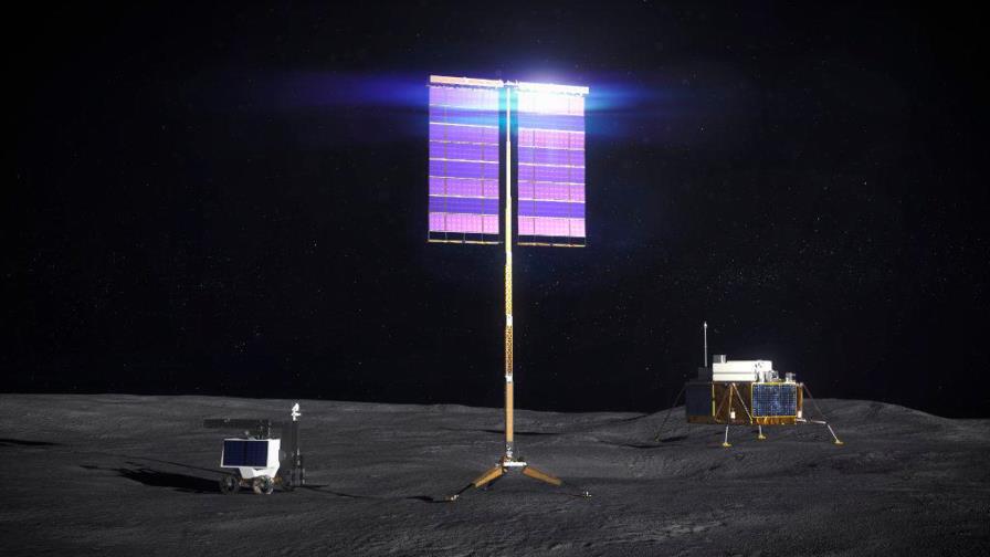 La NASA busca generar energía con paneles solares en la Luna