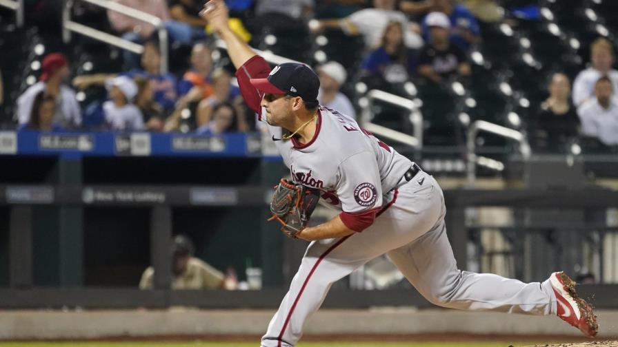 Espino luce con su brazo y su bate; Nacionales vencen a Mets