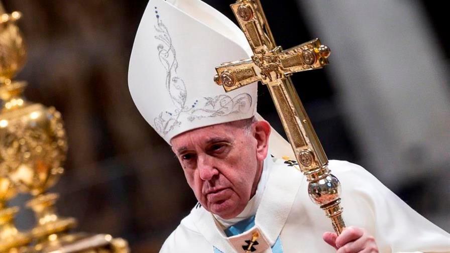 El papa llama a la paz en plenas tensiones entre Estados Unidos e Irán
