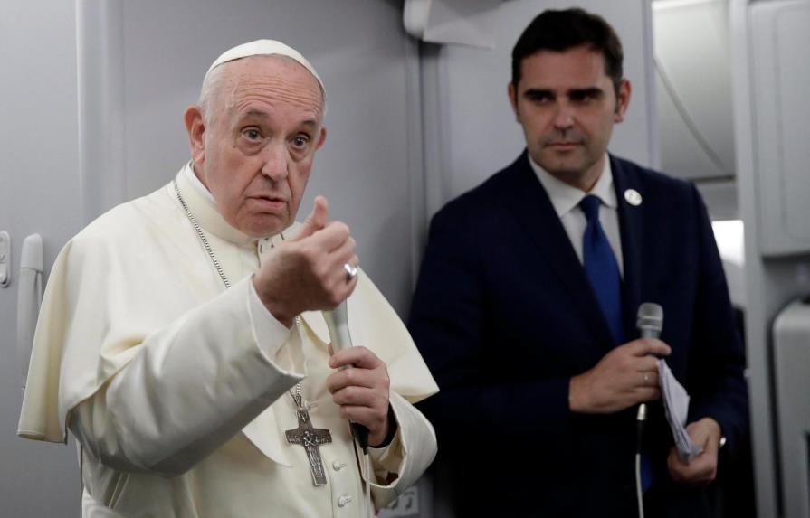 El papa dice le “asusta” un posible “derramamiento de sangre” en Venezuela
