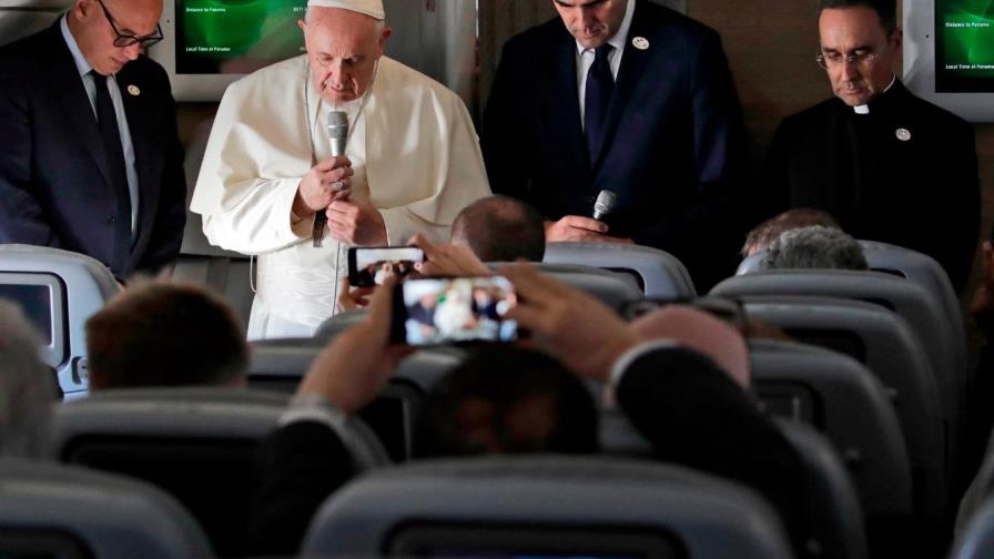 El Papa Francisco llega a Panamá 