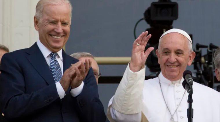 El papa anima a Biden a fomentar la reconciliación y paz en EE.UU y el mundo