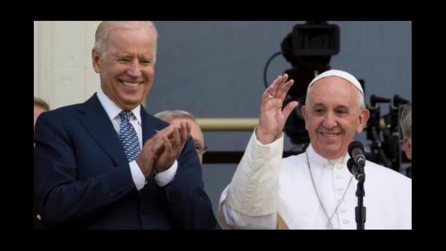 El papa anima a Biden a fomentar la reconciliación y paz en EE.UU y el mundo