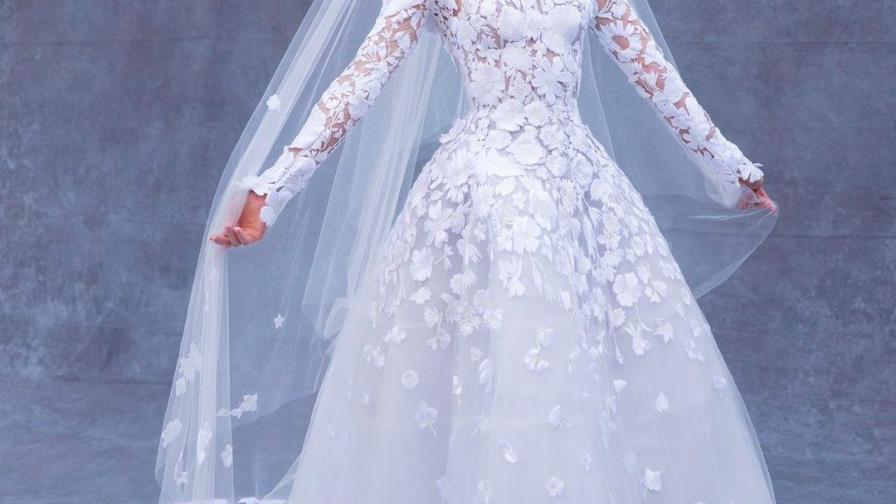 Así son los cinco vestidos que lució Paris Hilton en su boda