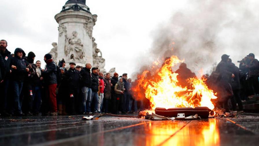 Nuevos incidentes en las concentraciones de “chalecos amarillos” en París