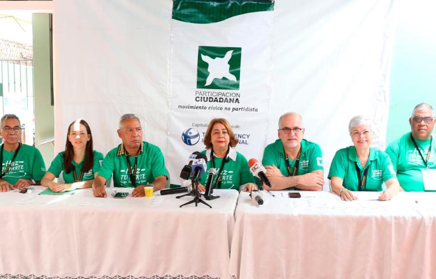 Participación Ciudadana presenta informe final de observación electoral 