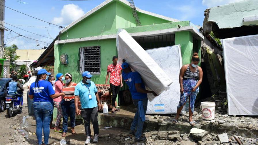 Plan Social entregó alimentos y enseres del hogar a damnificados por tormenta Isaías Plan Social entregó alimentos y enseres del hogar a damnificados por tormenta Isaías