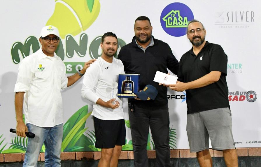 Duvergé, Almánzar y Castillo, campeones del Mango Tennis Open 2021