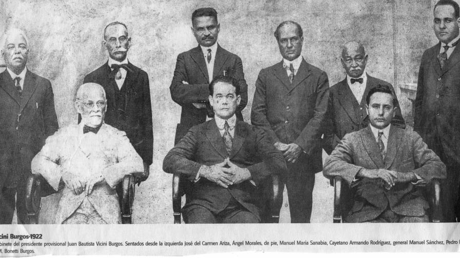 El Gobierno provisional de Juan Bautista Vicini Burgos (1922-1924), escrito por Alejandro Paulino Ramos