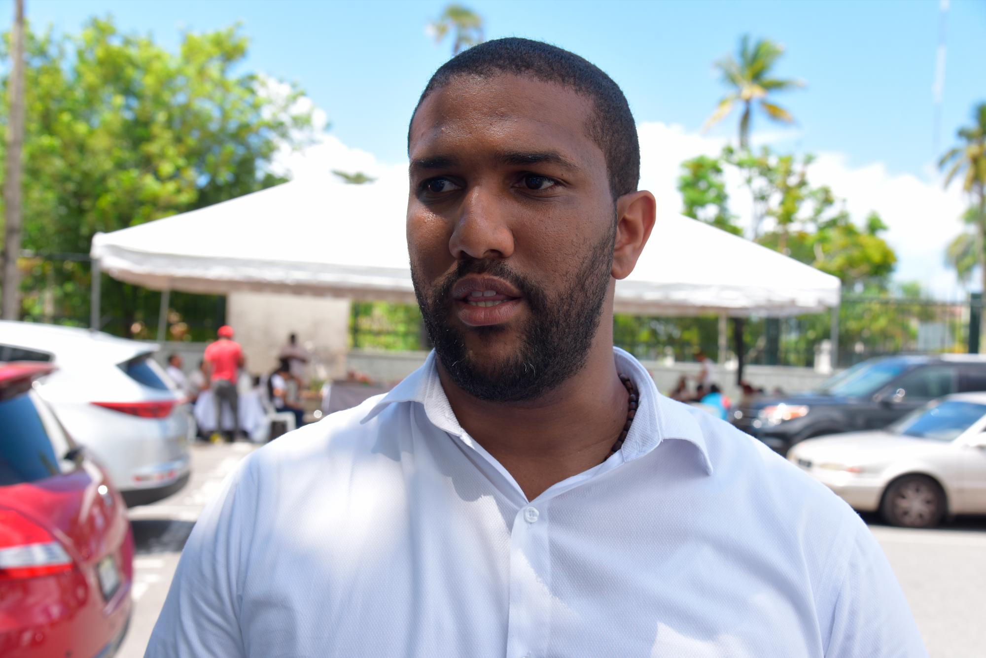 Ariel Gutiérrez, dirigente del voluntariado