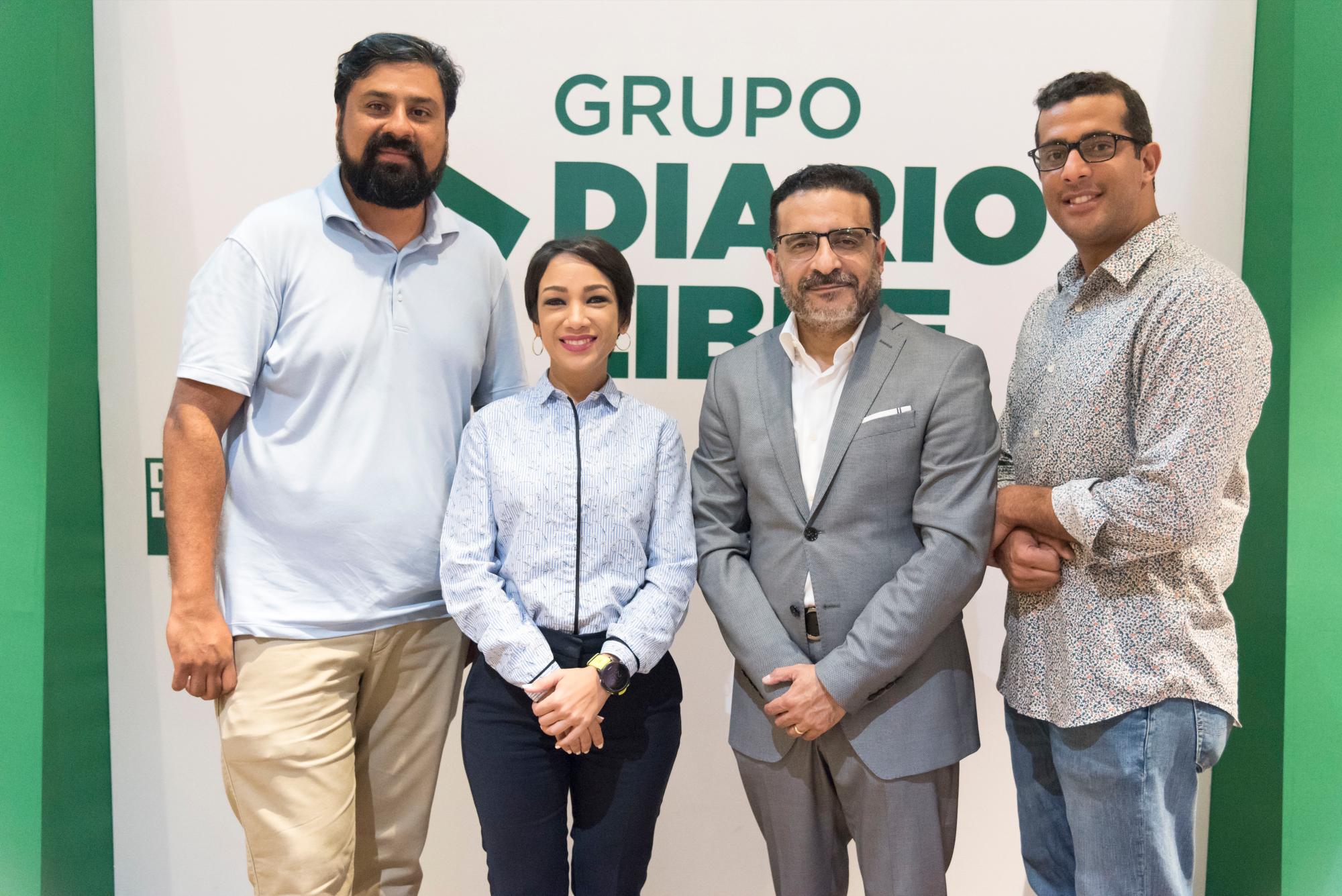 Marvin del Cid, Dulce Marchena, Gabriel Tellerías y Omar Shamir Reynoso 