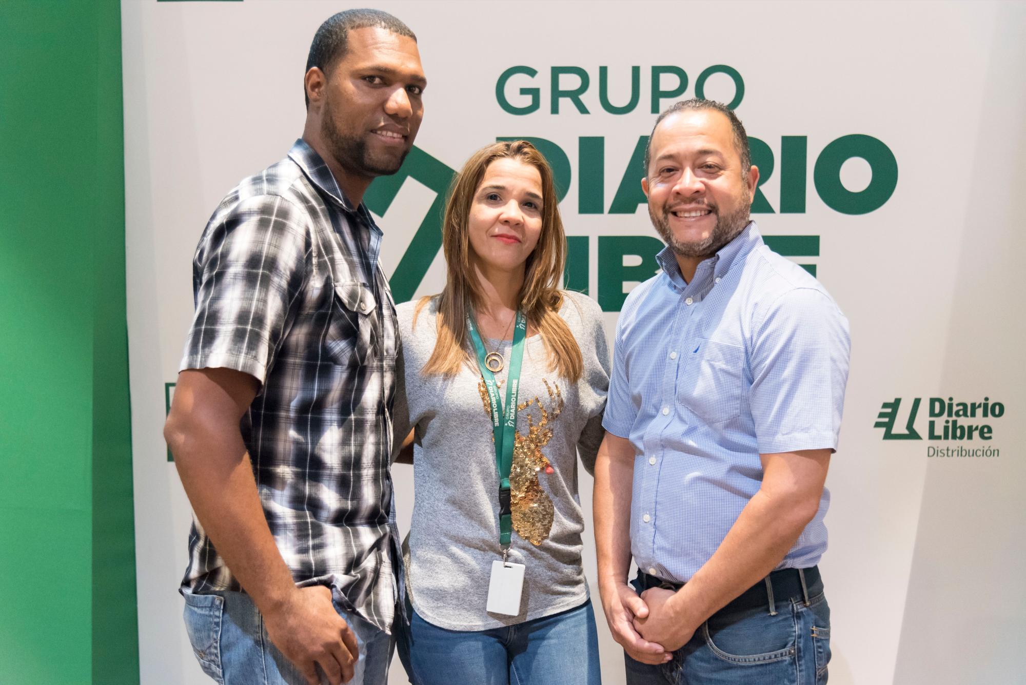 Kelvin Rodríguez, Rosario Rosario y Alexis Reyes
