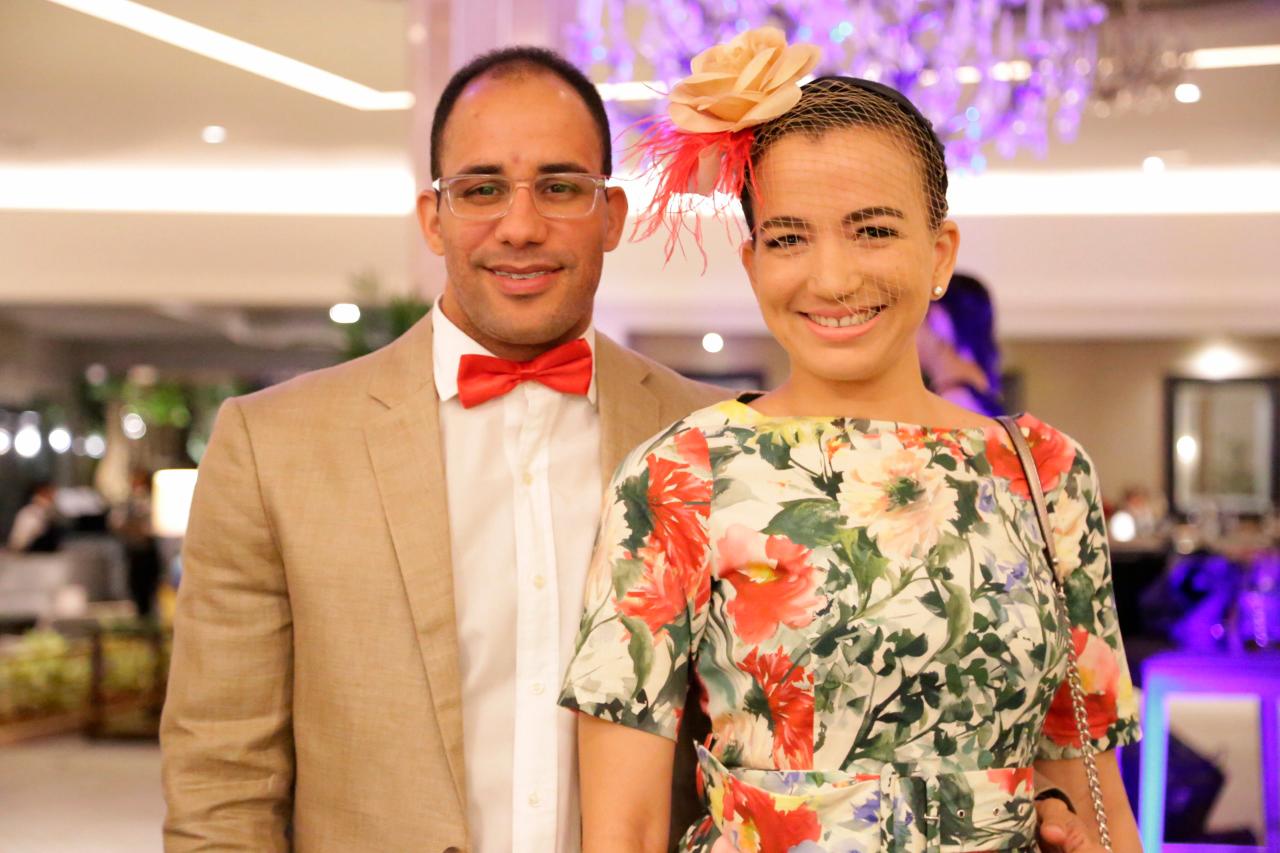 Pedro Polanco y Madelaine Díaz.