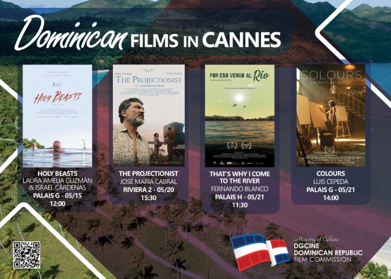 Las películas dominicanas en Cannes.