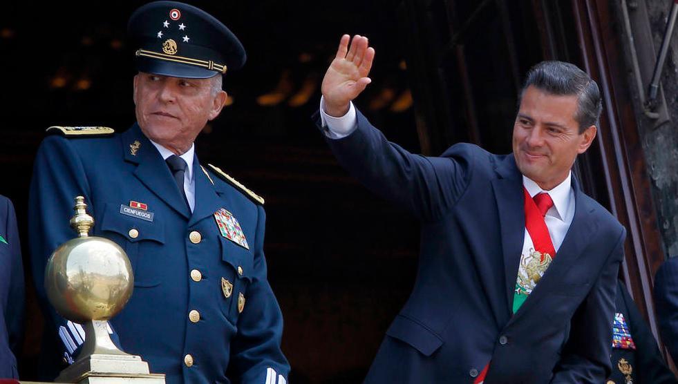EEUU detiene por narcotráfico a ministro de Defensa de Peña Nieto, según medios
