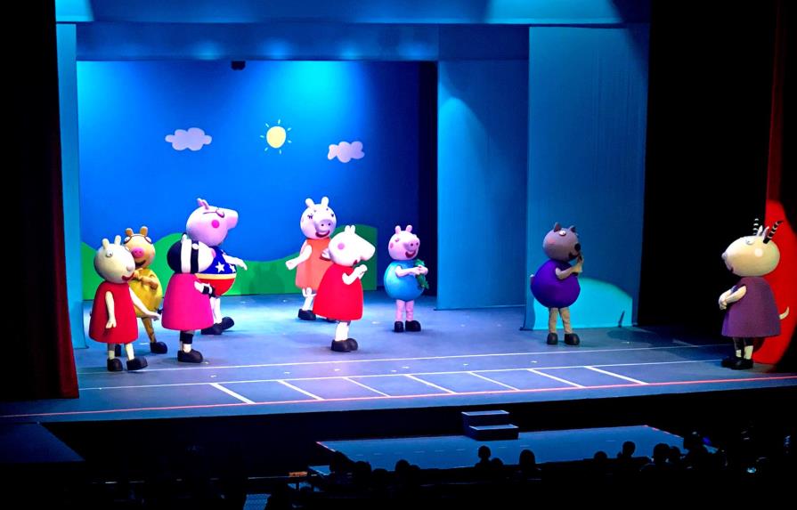 Peppa Pig estrenó con gran éxito nuevo show en Santo Domingo