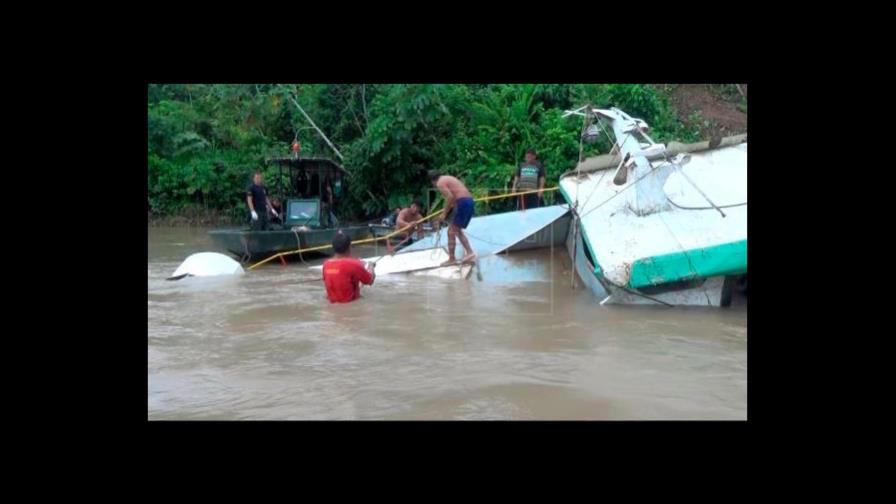 Confirman 11 muertos en el naufragio de la Amazonía peruana