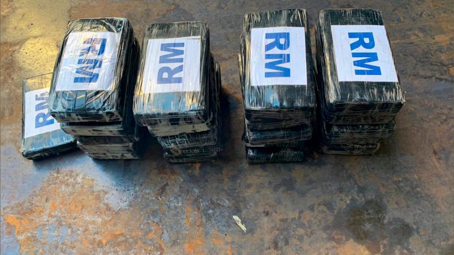 Decomisan en el muelle de Haina cargamento de cocaína procedente de Colombia 