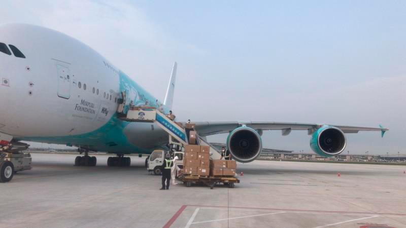 El vuelo tuvo una duración de alrededor de 16 horas.