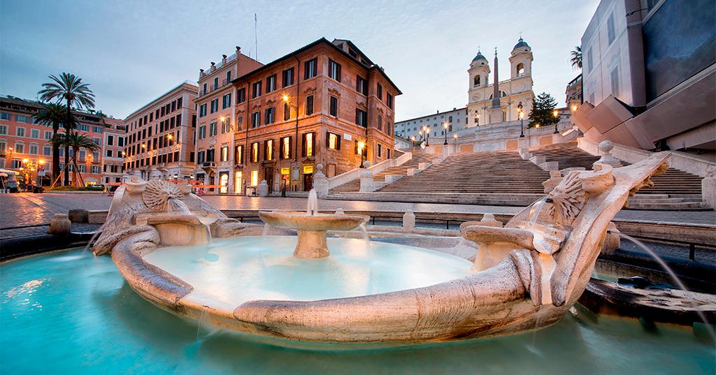 Piazza Spagna.