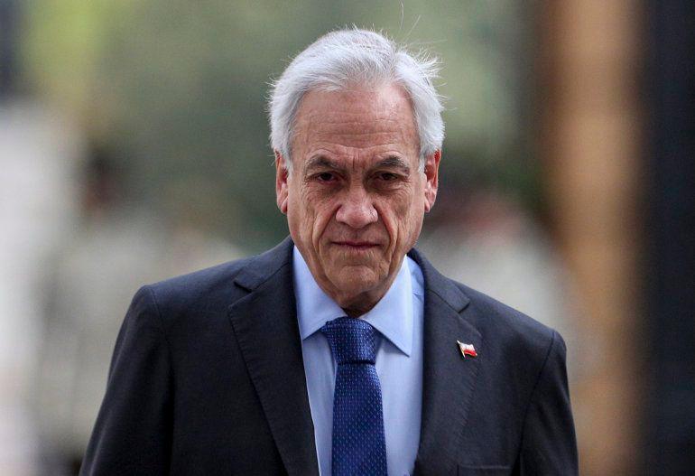 El presidente de Chile es multado con 2,000 dólares por no llevar mascarilla