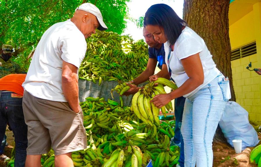 Inespre comienza la venta de plátanos a RD$1.00 la unidad