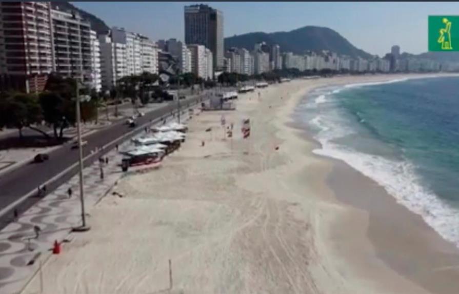 Río de Janeiro cierra sus playas el fin de semana para contener el COVID-19