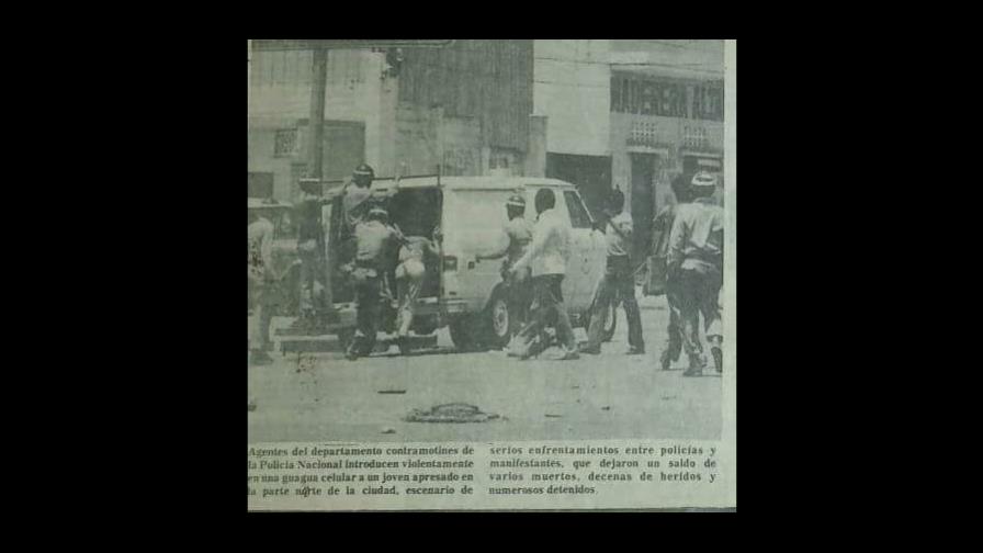 35 años después, la poblada de abril está en el subconsciente del Estado