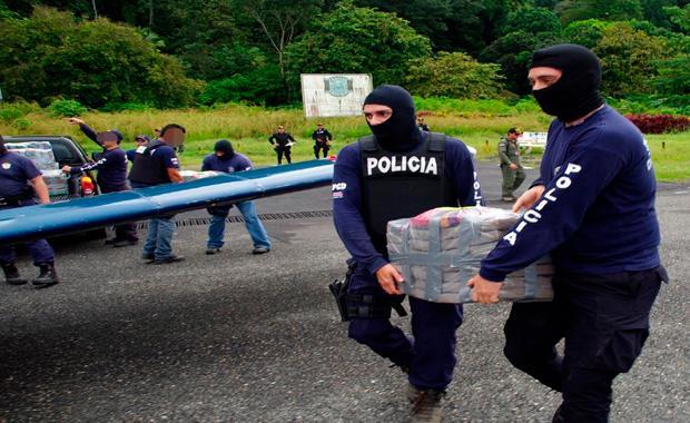 Hallan en Costa Rica dos toneladas de cocaína en contenedor que iba a Bélgica