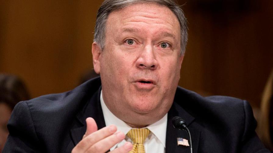 Pompeo califica de locura que Irán compre armas y pide mantener embargo Pompeo califica de locura que Irán compre armas y pide mantener embargo