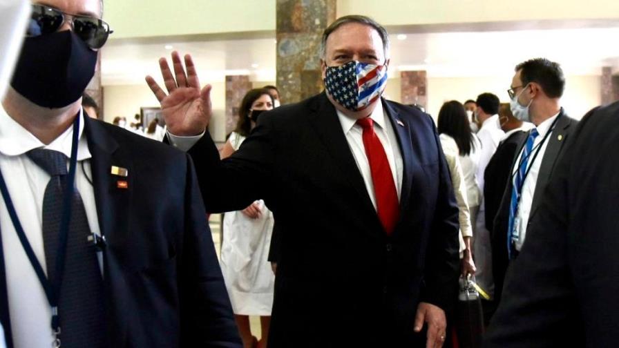 El secretario de Estado de EE.UU. llega al Congreso Nacional 