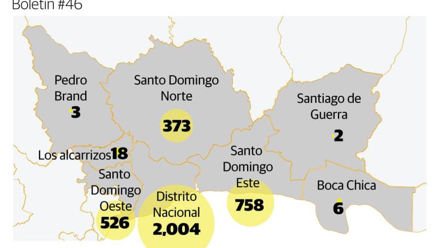 Conozca las provincias donde las autoridades concentran mayor atención por el COVID- 19 Conozca las provincias donde las autoridades concentran mayor atención por el COVID- 19