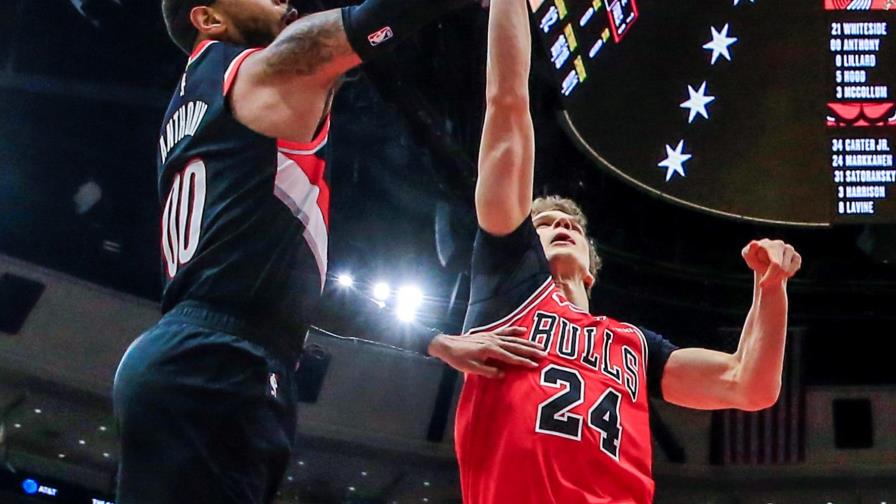 Anthony anota 25 en triunfo de Trail Blazers sobre Bulls Anthony anota 25 en triunfo de Trail Blazers sobre Bulls