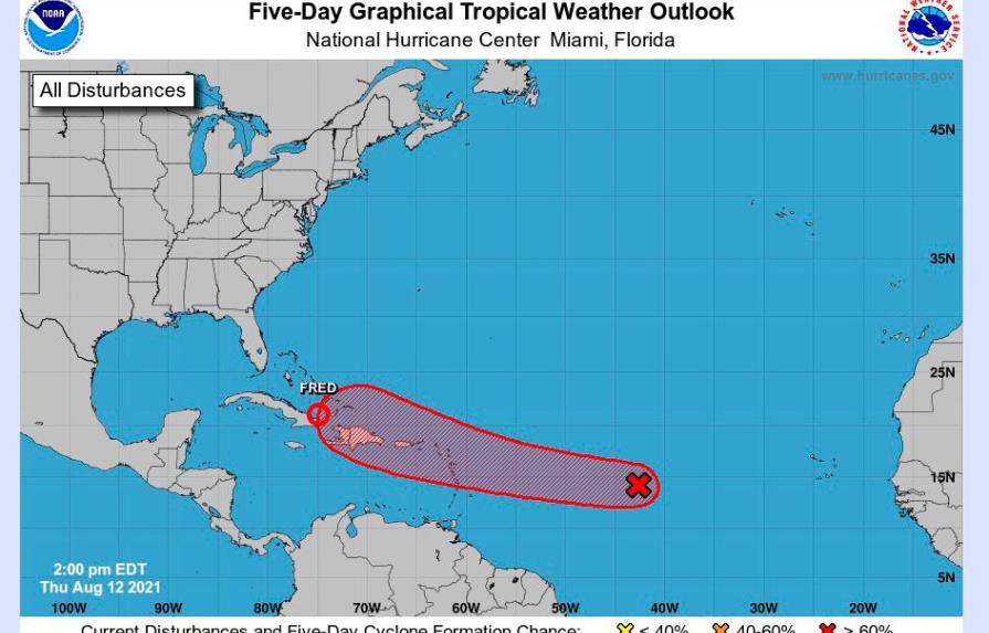 República Dominicana monitorea potencial depresión tropical 