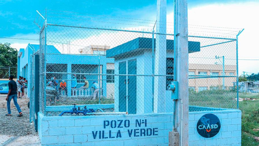 La CAASD entrega pozo de agua potable que garantizará servicio en Santo Domingo Oeste
